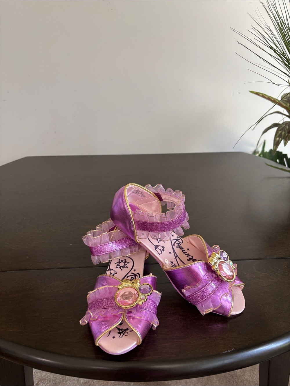 Disney Rapunzel Costume shoes Girls 2/3